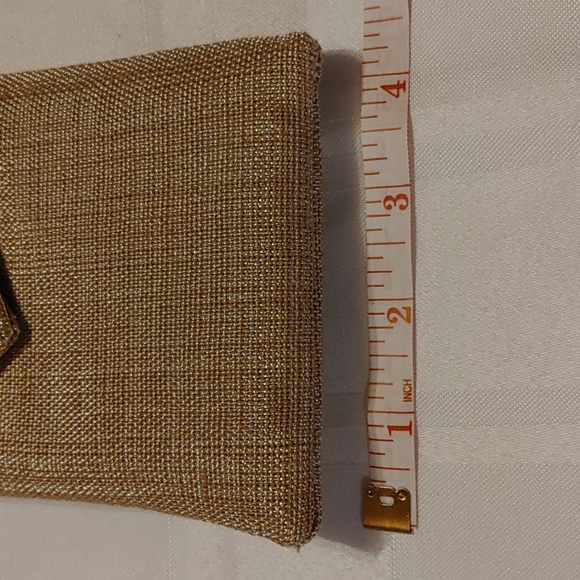 Clutch Purse with Strap and Saree Clip - Picture 9 of 12